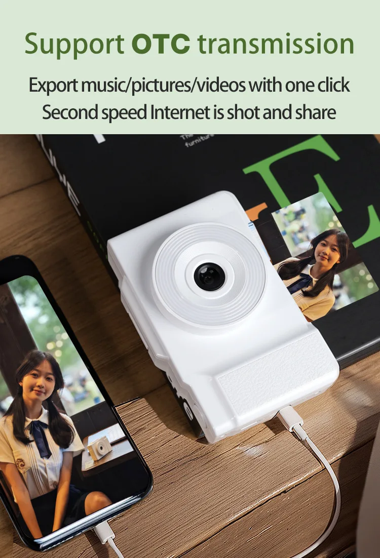 6400W high-definition flip screen mirrorless digital camera, card camera, shooting camera, entry-level CCD camera for students