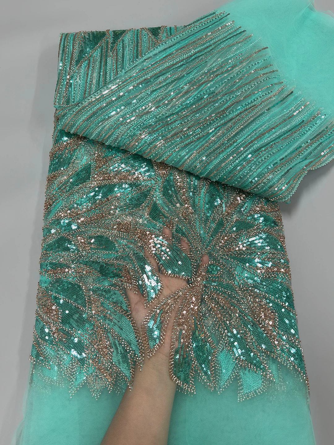 

Африканская кружевная ткань 2025 г., блестки, вышивка бисером, нигерийская свадебная ткань для жениха, высокое качество, французский тюль, кружевная ткань для свадебного платья