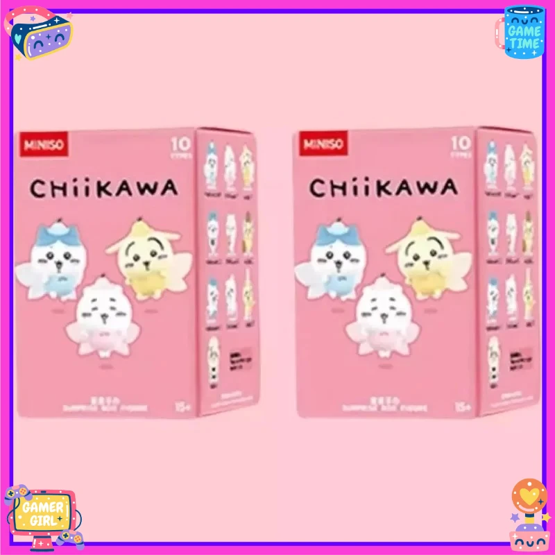 Miniso Box Chijiyi Happy Partner Series Decorazioni e accessori per scrivania fatti a mano
