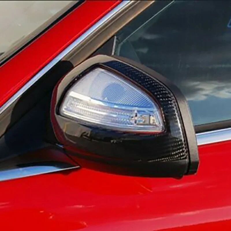 

Real Carbon Fiber Mirror Cover 1Pair For Mercedes Benz W204 C230 C280 C300 C350 C63AMG07-09
