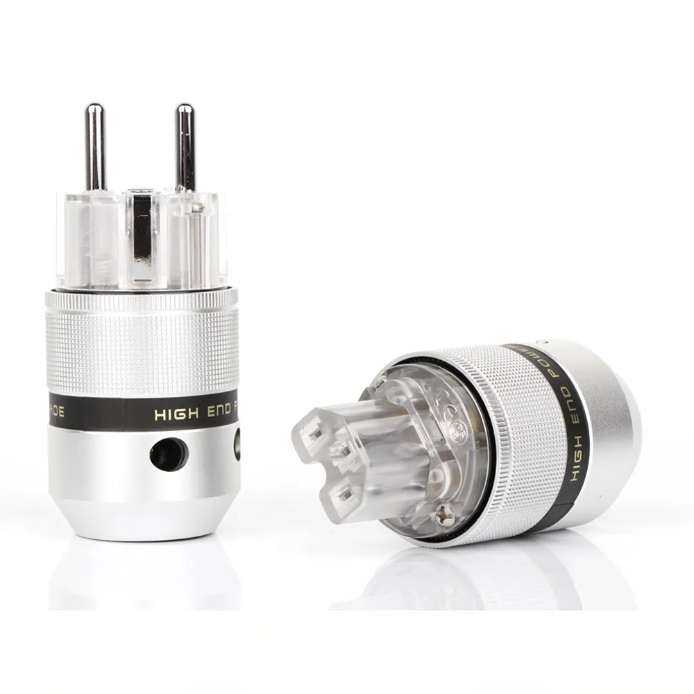 HIFI IEC Stecker Buchse Jack C15 15A Ac Netzkabel Wichtigsten Power EU/US Audio Audiophile DIY Kabel – Detail 4