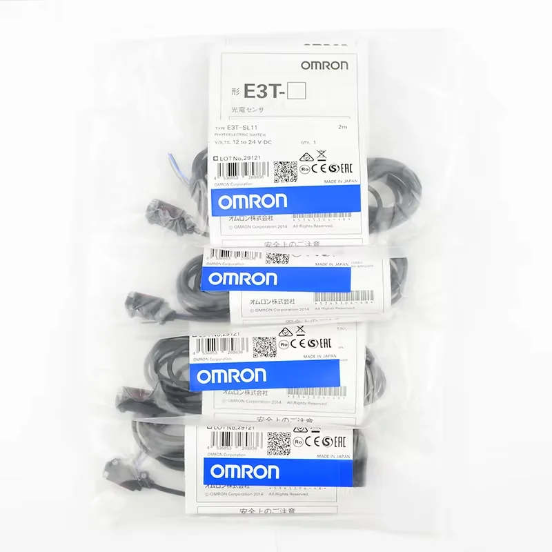 OMRON Foto-elektrische sensoren E3T-SL11 E3T-SL12 E3T-SL13 E3T-SL14 E3T-SL21 E3T-SL22 E3T-SL23 E3T-SL24 E3T-SR41 E3T-SR42/SR43/SR44