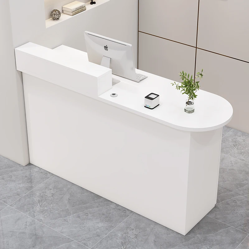 

Front Desk Reception Counter Beauty Salon Modern Simple Reception Desk Small Shop Escritorios De Computadora Office Furniture