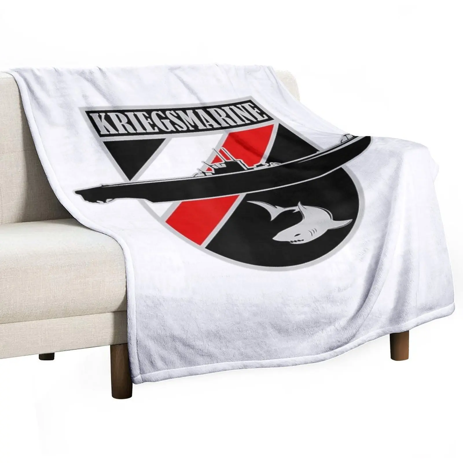 WW2 German Uboat Kriegsmarine Throw Blanket Soft Retros Blankets