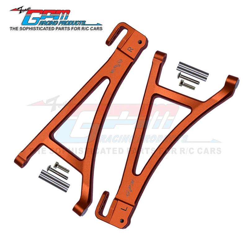 Bracciones inferiores delanteros de aluminio GPM para TRAXXAS E REVO 2.0 86086-4 ER2055