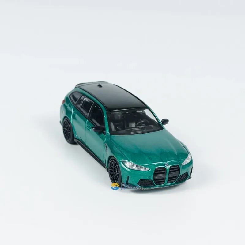 1:64 BMW M3 Competition Touring versão de viagem modelo crock, coleção infantil de brinquedos decorativos, presentes de feriado para crianças