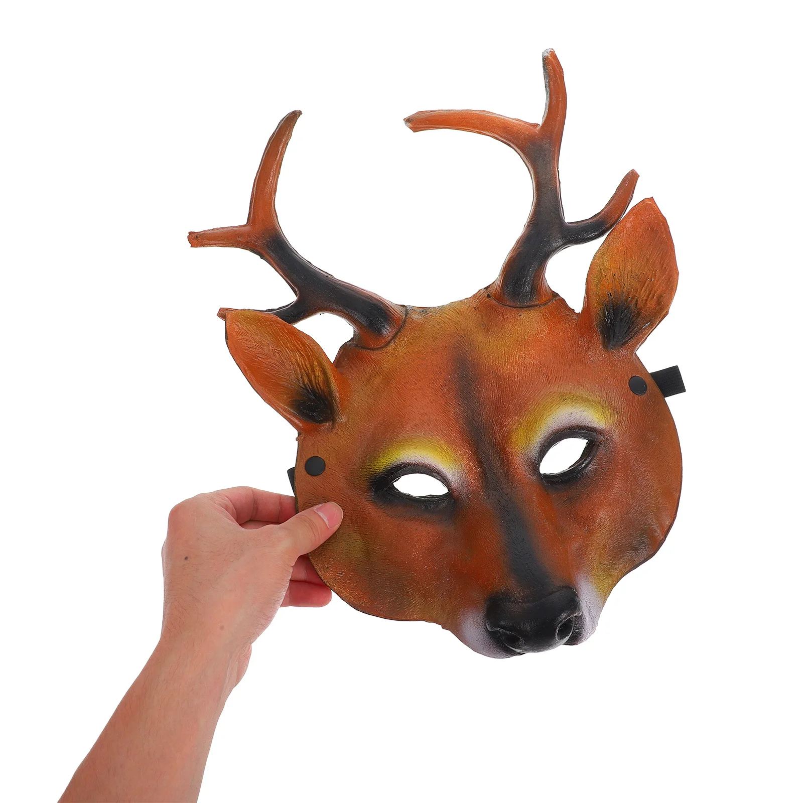 마스크 할로윈 순록 마스크 풀 페이스 의상 소품 가장무도회 파티 할로윈 코스프레 공연 액세서리