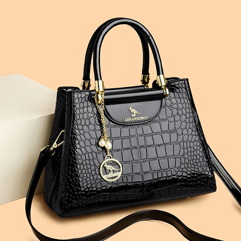 

Сумки-мессенджеры с каменным узором, женские роскошные брендовые сумки из мягкой кожи, сумки для женщин, основная женская сумка с подвеской и кисточкой