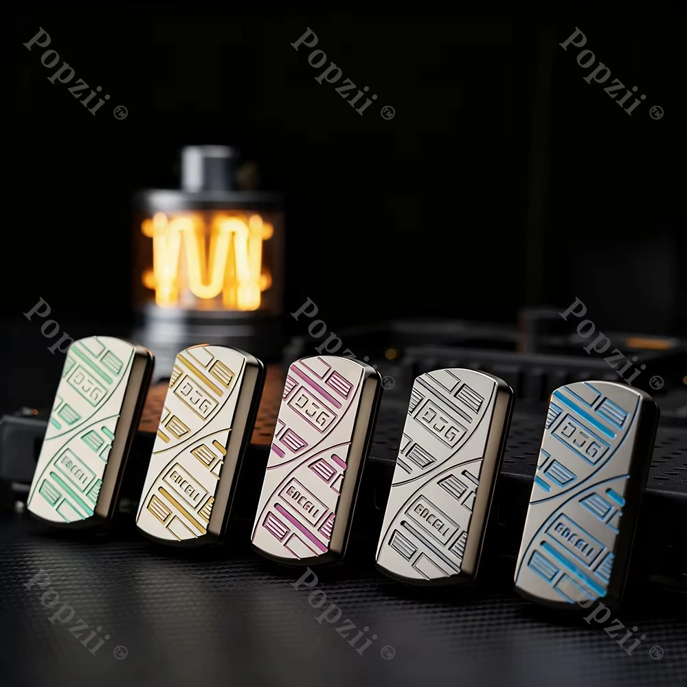 EDCELL&DJG Titanlegierung EDC Magnetische Stimmgabel Push Juguetes Anti Ansiedad Büro Stressabbau Gadgets Angstspielzeug