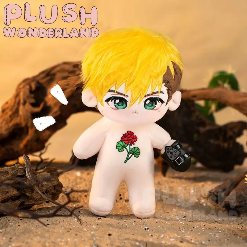 

Vash the Stampede Cotton Doll Skeleton Body 20cm Figures Plushies Cosplay Game Dress Up Plush Toys Anime Birthday Gift