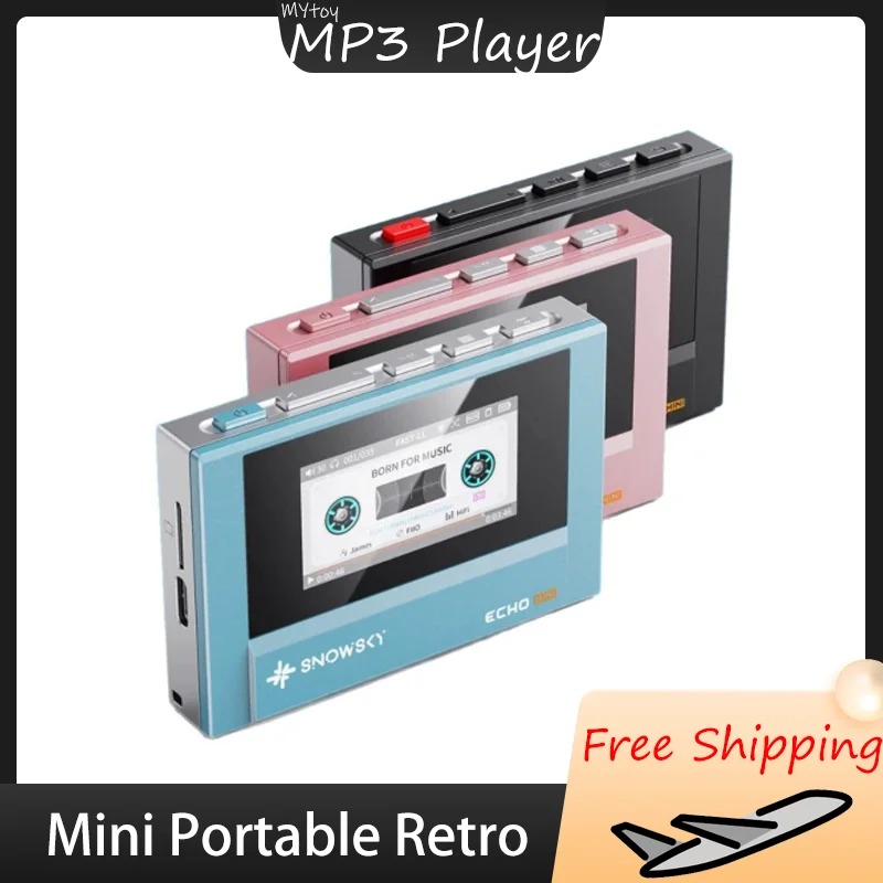 

Fiio Snowsky Echo Мини Беспроводной Bluetooth MP3-плеер 8 ГБ Ретро Портативный Walkman Пользовательская поддержка DSD Музыкальный подарок