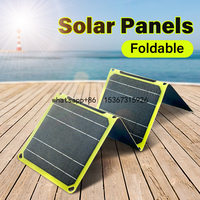 JMUYTOP Outdoor powerful Portable Solar Panel 5v 21w 40W  battery phone charger PD 20w QC 3.0 9V 12V For USB A C Power bank