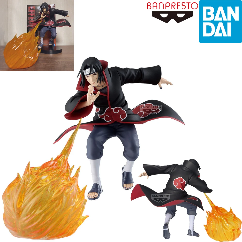 

В наличии оригинальная аниме-фигурка Bandai Spirits Banpresto Effectreme Naruto Shippuuden Uchiha Itachi, экшн-фигурка, гаражный комплект