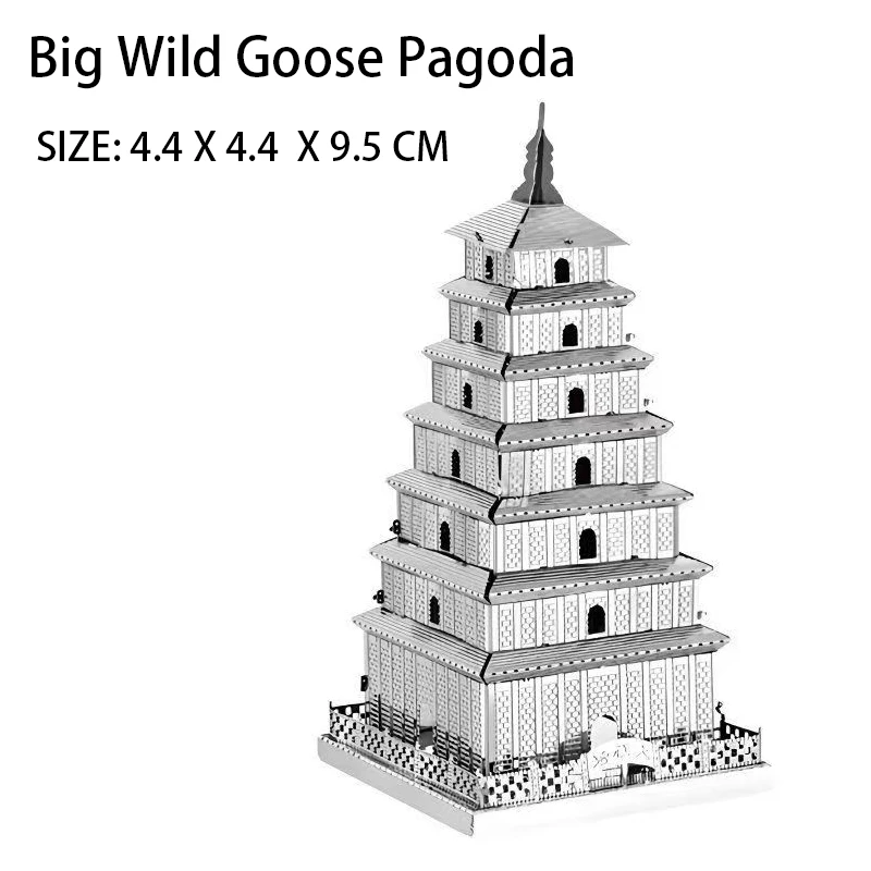 Rompecabezas metálico 3D de la Torre de Londres, modelo Tokyo Skytree, modelo de rompecabezas cortado con láser para adultos, juguetes educativos, decoración de escritorio