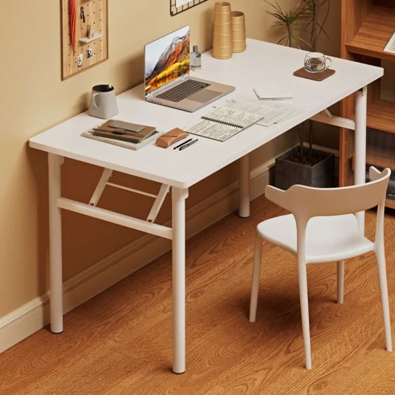 Designer Portable Office Desks Folding White Light Luxury High Quality Computer Desks Girl Study Escritorio Oficina Furniture