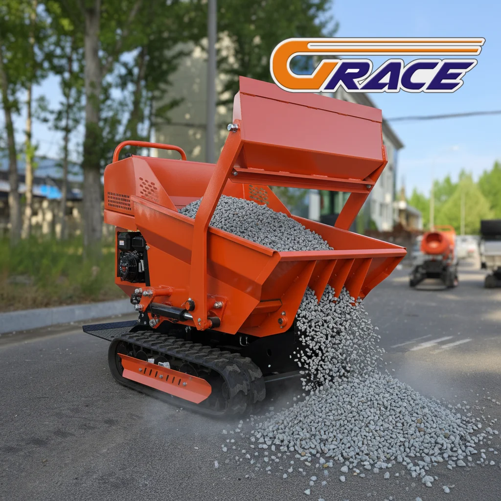 

Fast Delivery Mini Dumper 700kg Small Crawler Dumper EURO 5 EPA High Quality Factory Customize Hot Sale
