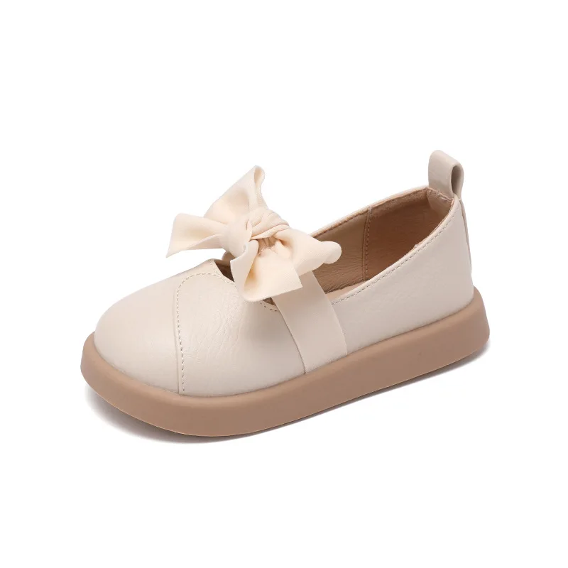 Chaussures de princesse en cuir vintage pour filles, chaussures à essence Mary, nœud, chaussures pour enfants, enfants, bébé, automne