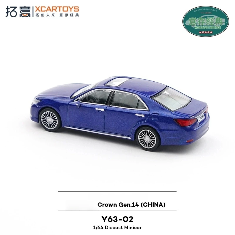 XCARTOYS 1/64 مقياس لعبة معدنيّة نموذج سيارة سيدان الأعمال واقعية عرض قطعة غير التحكم عن بعد مركبة تحصيل عيد ميلاد