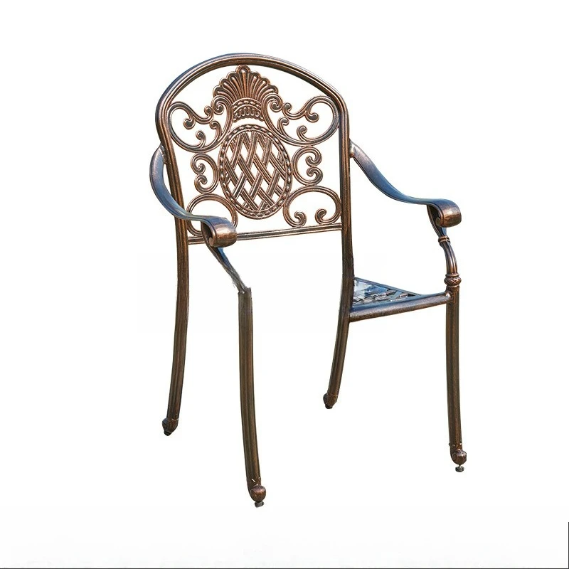 

Outdoor tables and chairs courtyard balcony leisure terrace garden cast aluminum tables and chairs