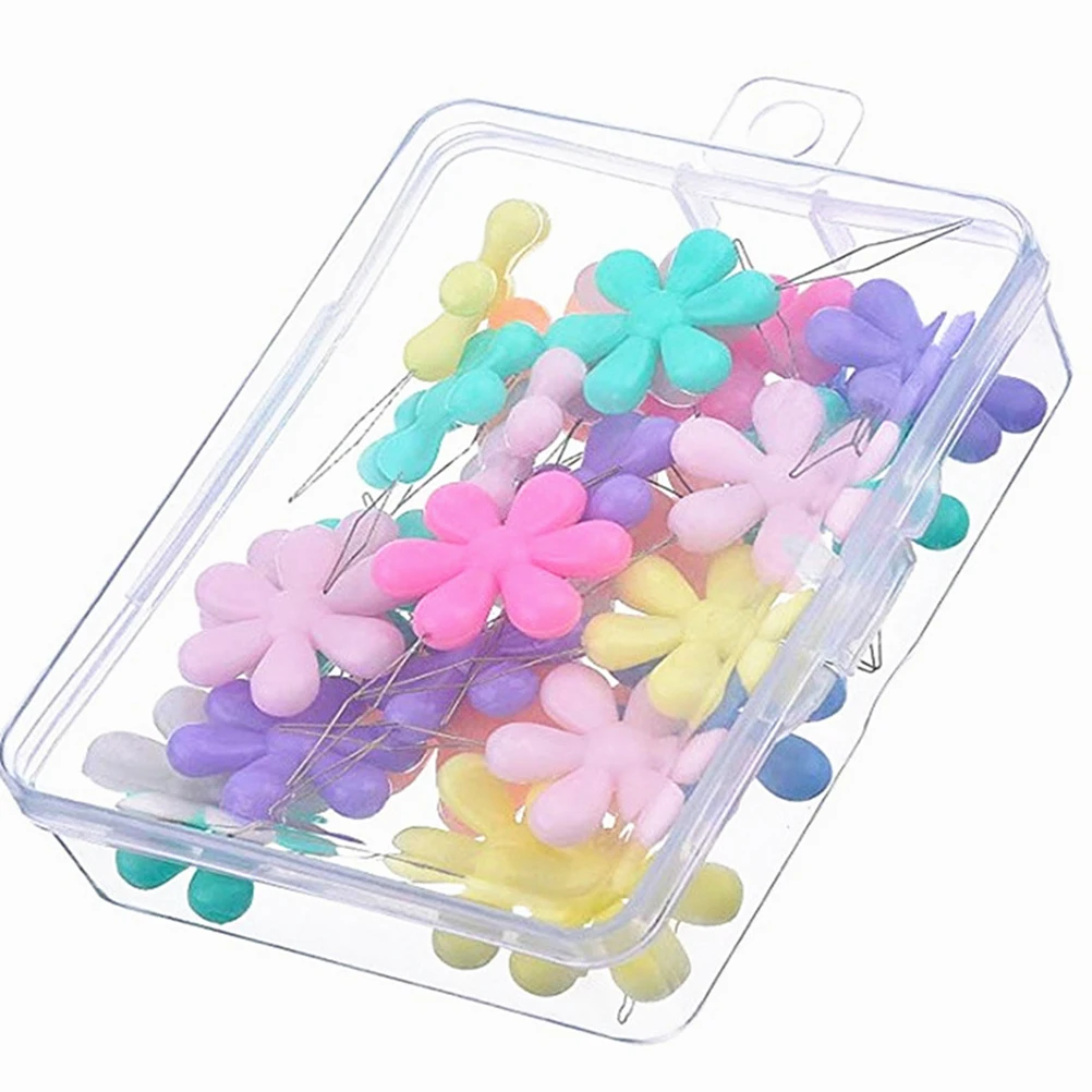 

40pcs Plum Blossom Head Copper Loop Sewing Diy Tool For Hand Machine Needles Threader Sewing Needle Threader Self Threading