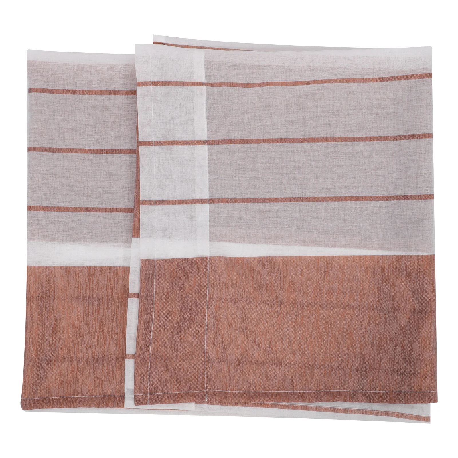 

Multicolor Striped Window Sheer Premium Polyester Fabric Yarn Curtain Minimalist Sheer Curtains for Bedroom Room Decor Voile