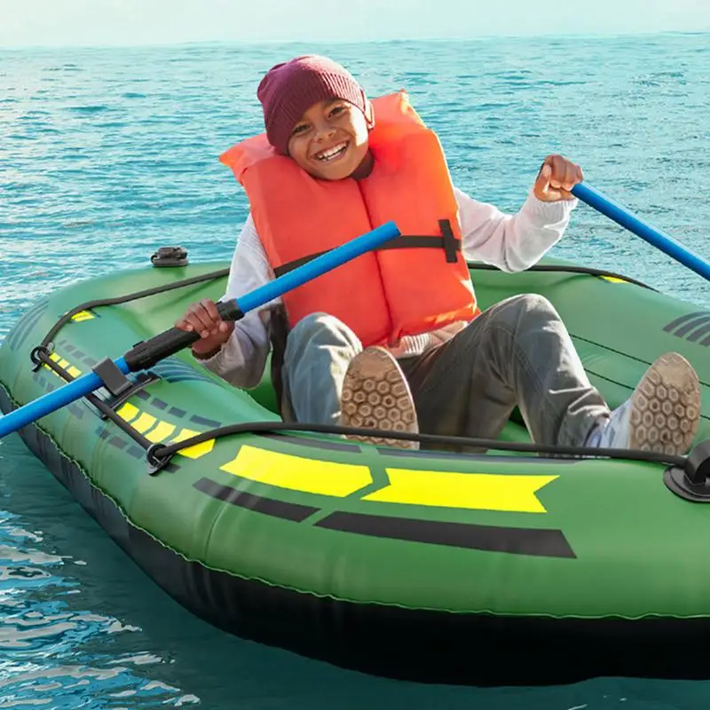 Barche sportive gonfiabili Rafting gonfiabile e barca da pesca adulti gommoni barca da pesca portatile zattera per lago con remi