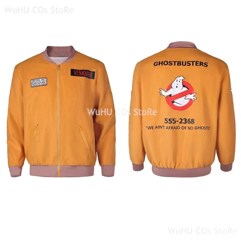 

Ghost Cos Busters Косплей Аниме Фигурка Костюмы на Хэллоуин Пальто Мужчины Женщины Хэллоуин Карнавал Мужчины Взрослые Пальто Куртка Бейсбольные Костюмы