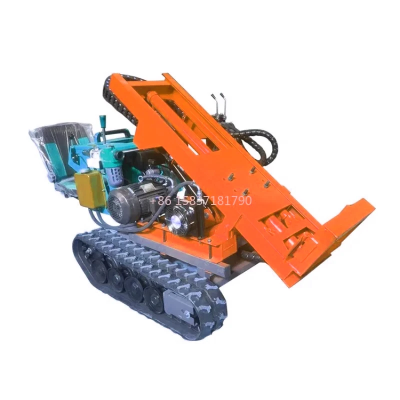 

Малогабаритная буровая установка на гусеничном ходу для бурения скважин на воду глубиной 100 метров (80 м)