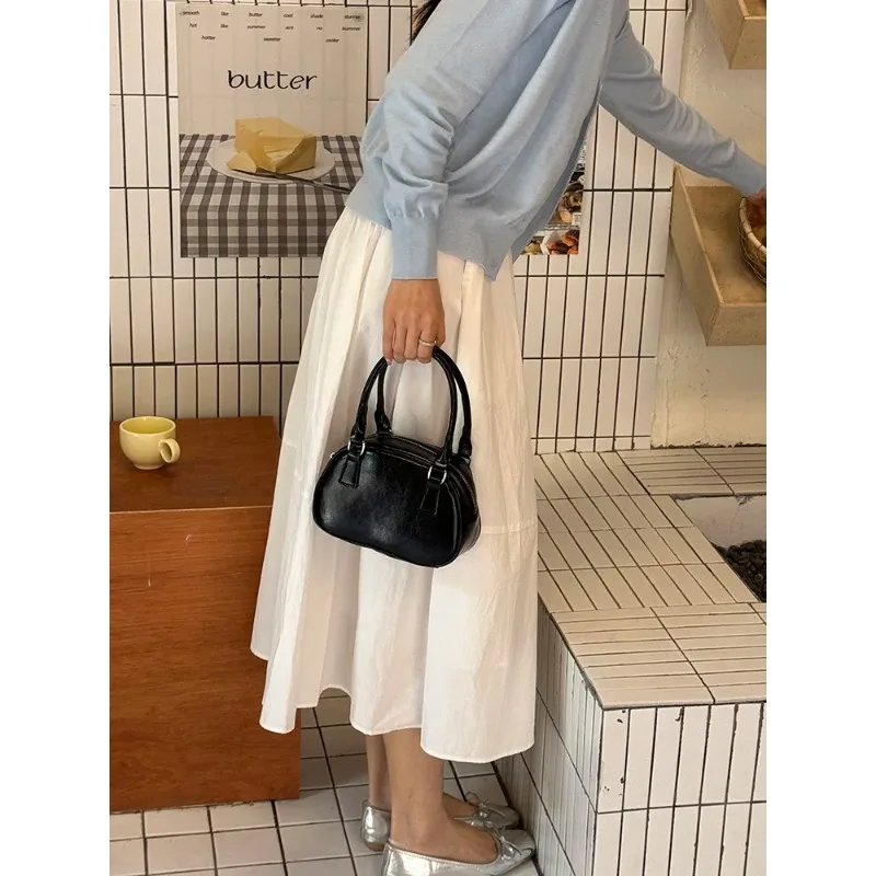 كوريا الجنوبية 2025 ذات الاهتمام الخاص حقيبة صغيرة مربعة حقيبة أنثى رائعة ومتعددة الاستخدامات الكتف Crossbody البولينج B...