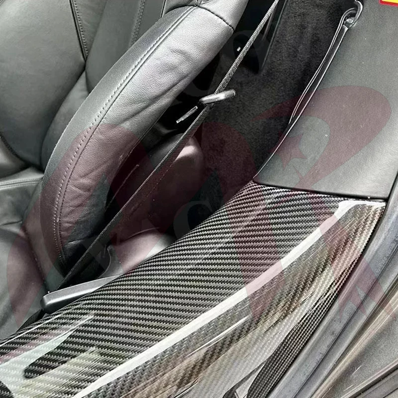 

Dry Carbon Fiber Door Sill Scuff Plate Article Threshold Welcome Pedal Side Splitte For Mclaren 540C 570 570GT 600LT 2015 - 2019
