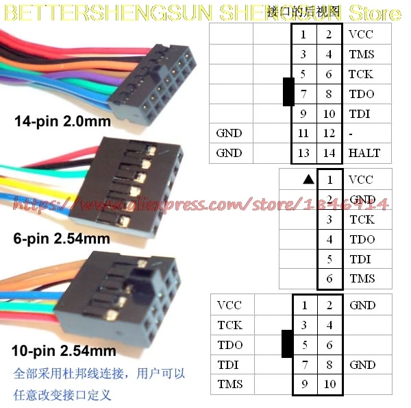 PLATFORM CABLE USB Download line simulator