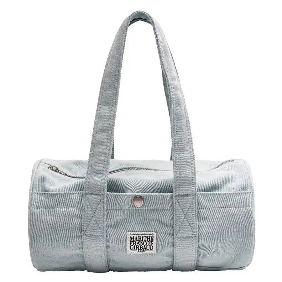 Marithe Francois Girbaud Classic Logo Denim Eco Bag Large Capacity Shoulder Tote