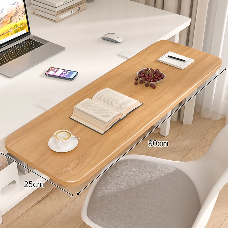 Raw wood board 90*25 + white bracket