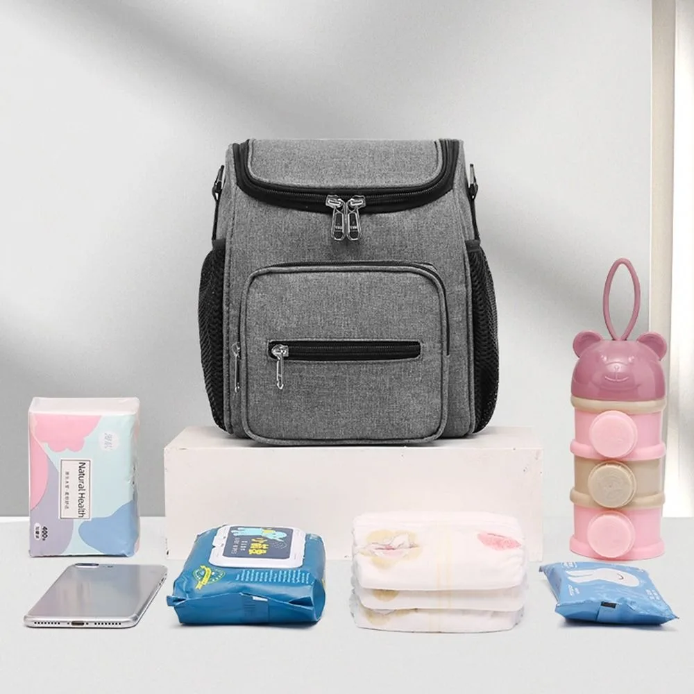 

Multi-Pocket Mommy Shoulder Bag Multifunctional Large Capacity Stroller Storage Hanging Bag Strolling Baby Artifact Baby Care