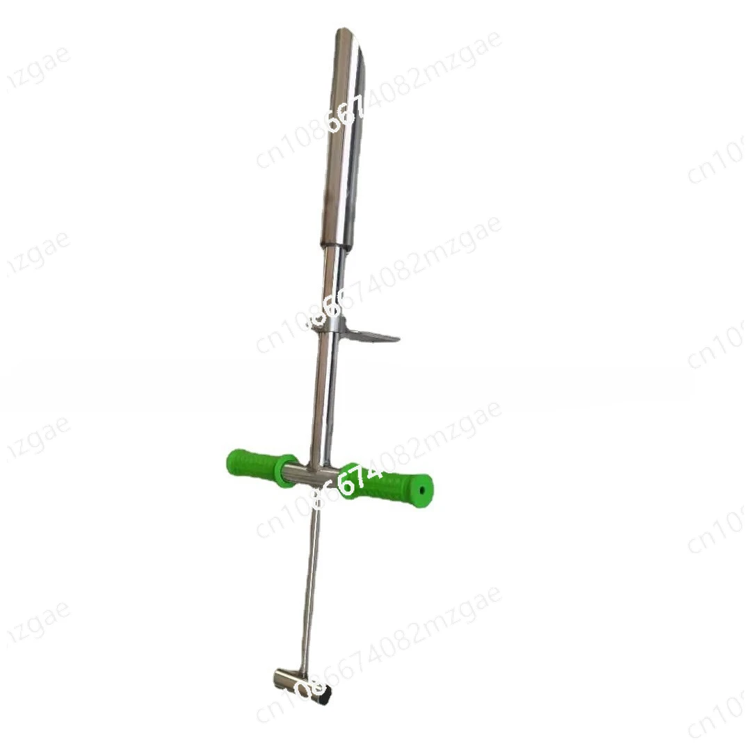

Soil sampler, pedal pedal with graduated soil collector, portable 0.5m * 38mm soil collector