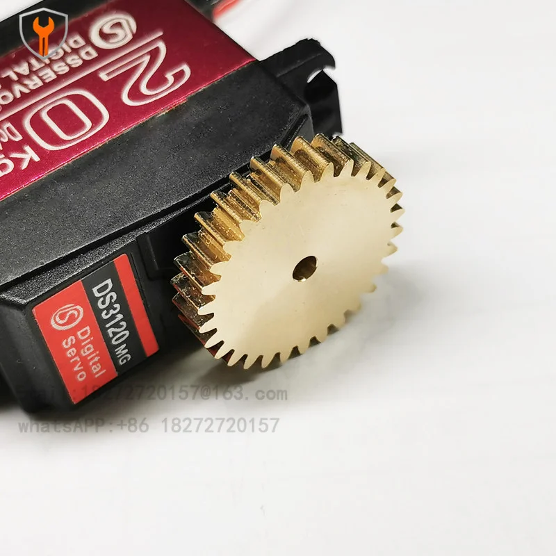 Metal Gear 25T Standard Servo 0.8 Mode Gear Model Aircraft Robot Servo Accessories Small Disc Rudder Disk