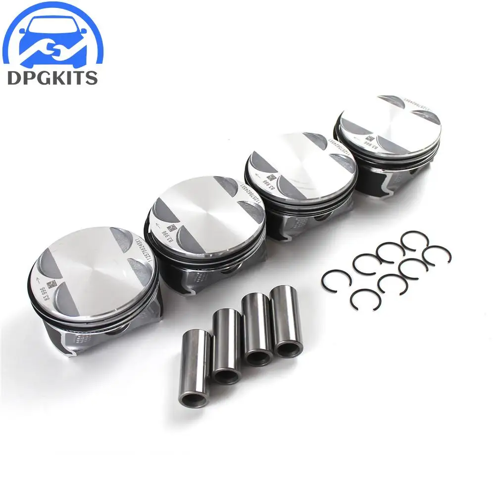 

4pcs Pistons Rings Set Φ84mm 11257562451 N46B20 For BMW E60 E87 E90 118i 120i 320i 520i X3 2.0L L4 N46B20B 11257548001