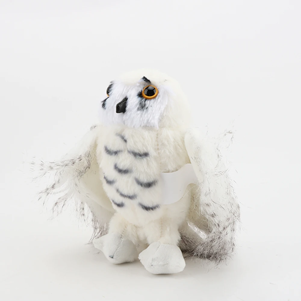 20cm Cartoon White Owl Plush Toys Soft Stuffed Animals Cute White Eagle Plushie Toys Kids Toys Home Decor Girls Birthday Gifts view 3