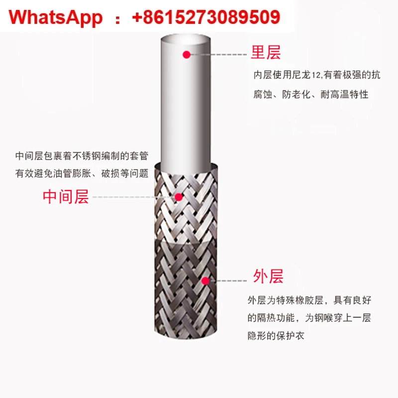 

Electric pedal motorcycle front and rear disc brake oil pipe modification brake oil pipe brake oil pipe