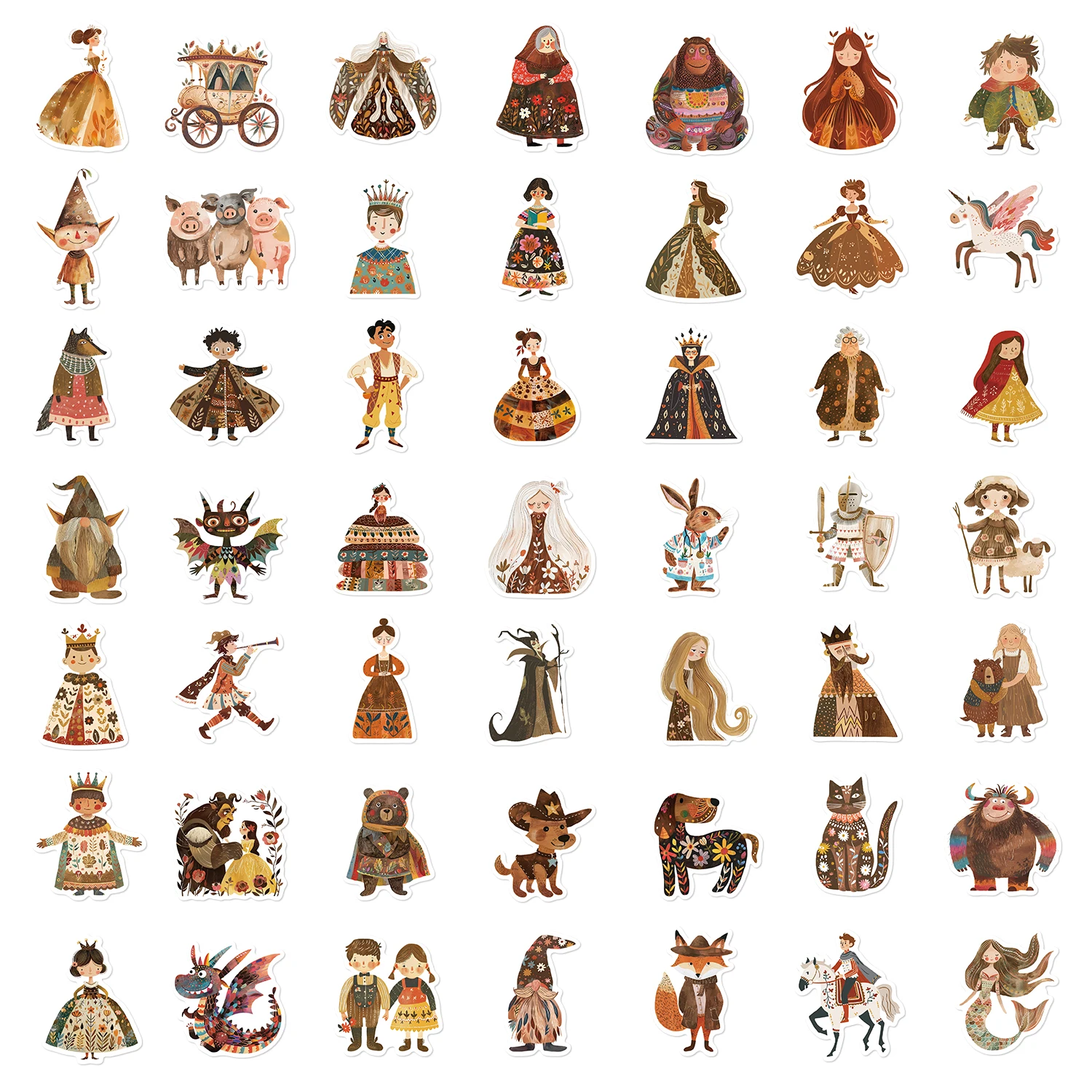 ملصقات لشخصيات القصص الخيالية للأطفال ، ملصق مقاوم للماء ، كاواي ، لاب توب ، جيتار ، حقيبة سفر ، دراجة ، سيارة ، دراجة نارية ، لعبة ، لطيفة ، 50 #3