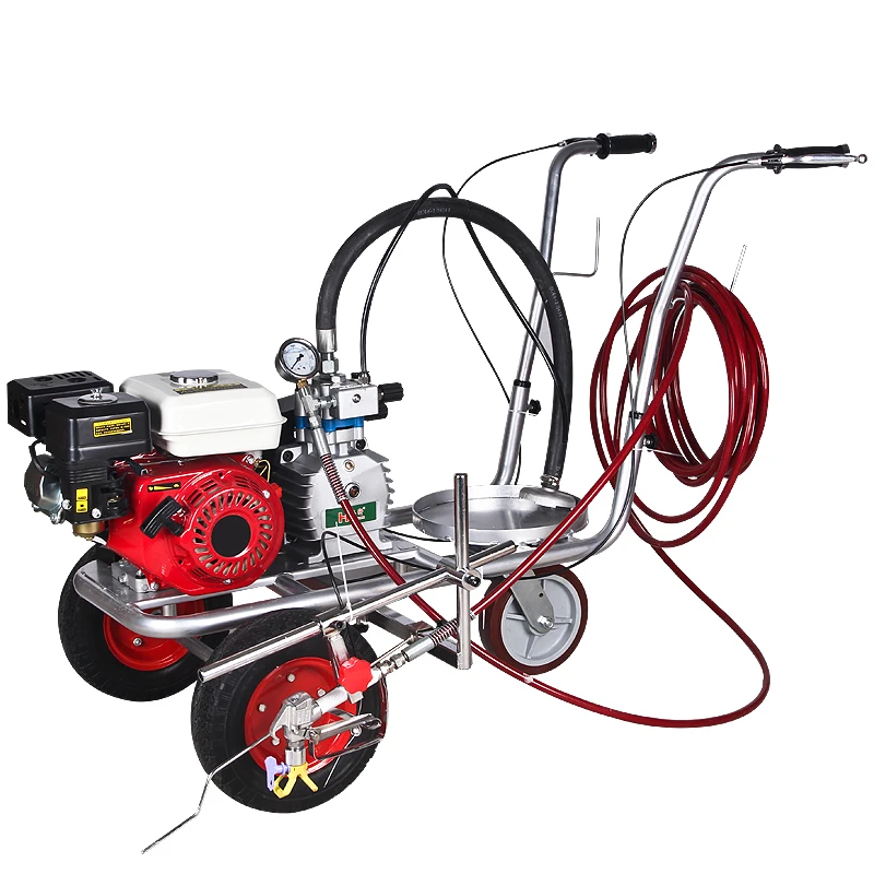 

Garage High-pressure Airless Road Marking Machine Cold Spray Spray Paint Machine Latex Paint Painting Power Spray Gun