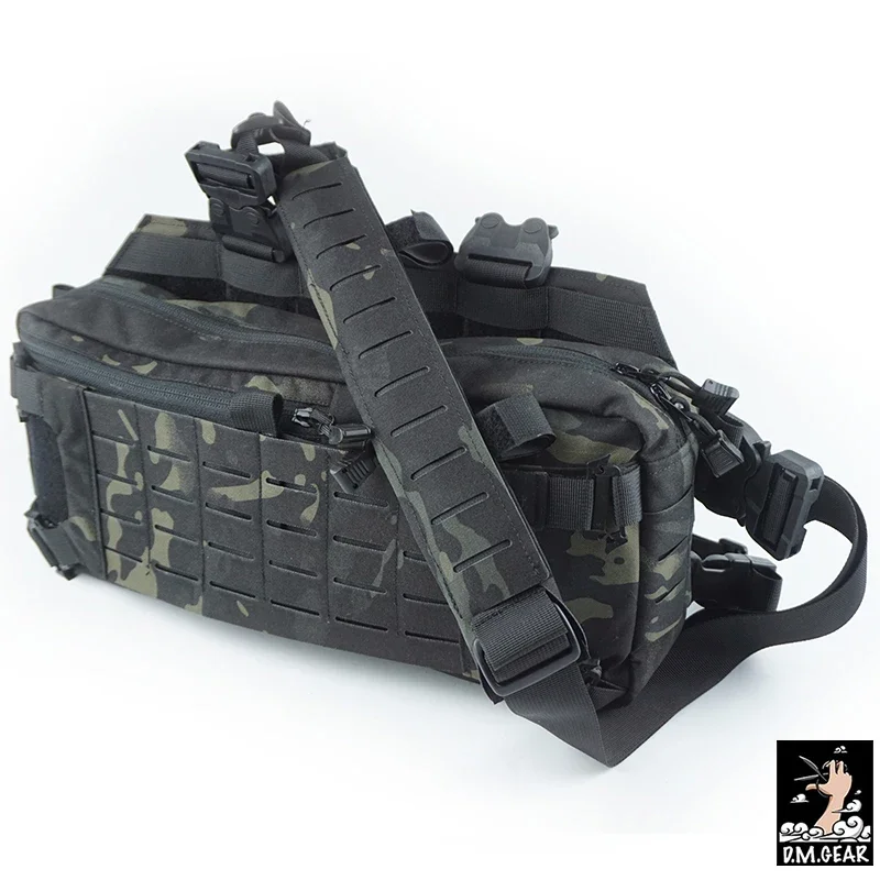 

Tactical Sling Bag Satchel MOLLE Backpack Chest Bag Modular Multi-purpose