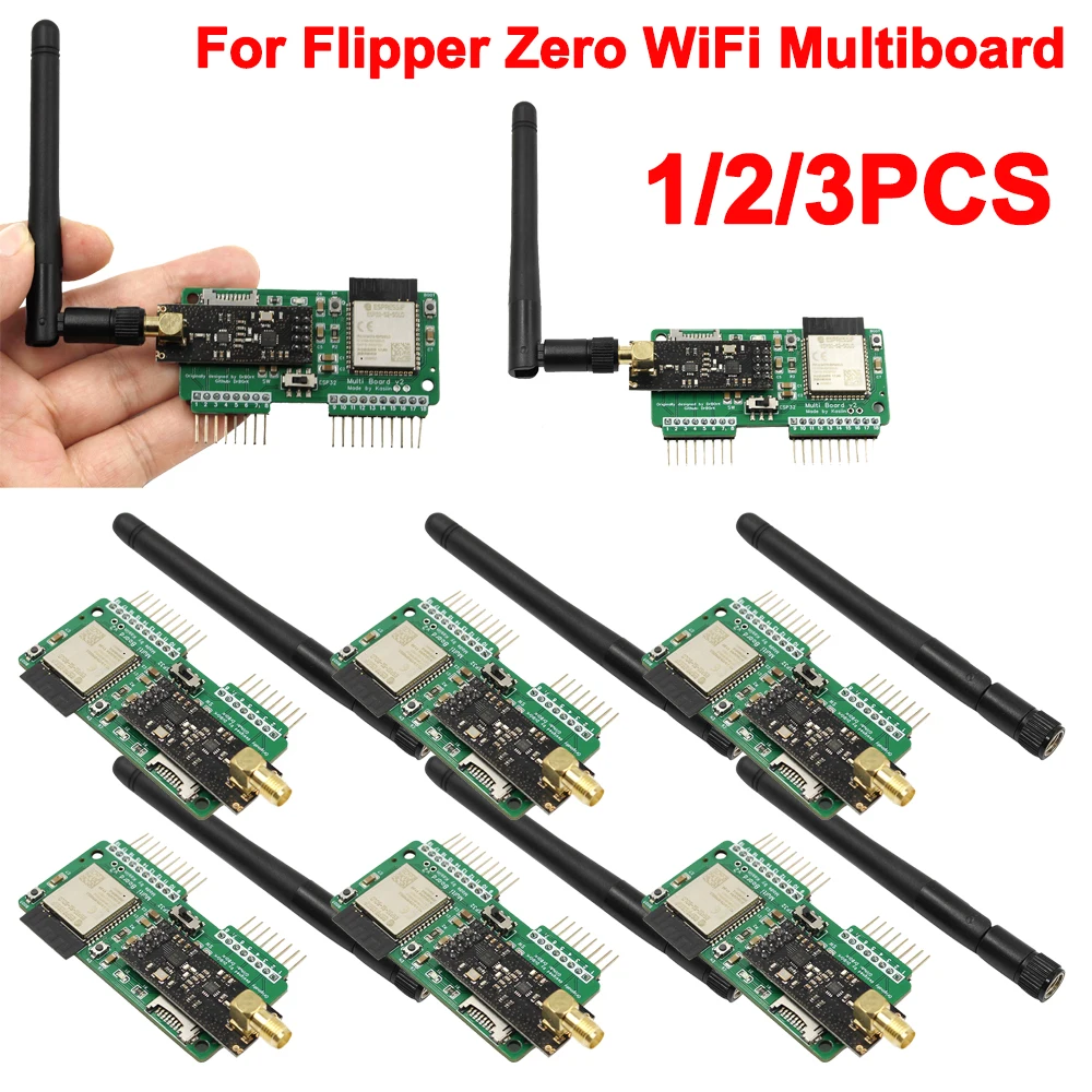 For Flipper Zero WiFi Multiboard Wireless Development Board NRF24+ESP32 Development Board Electronics Project Board WiFi Module