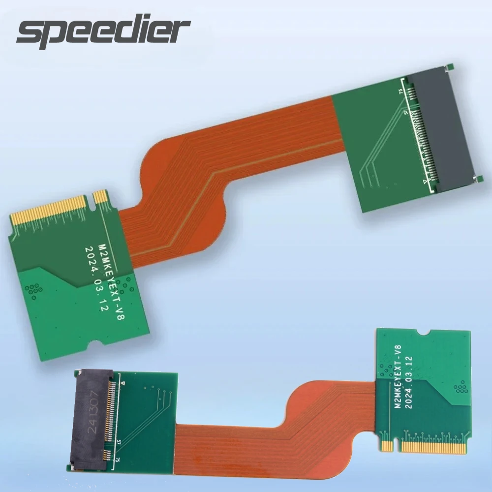 

Новинка для преобразования жесткого диска SteamDeck Oled SSD, гибкая печатная плата PCIe 4,0 M.2 2230 на 2280, карта адаптера 4T 8T