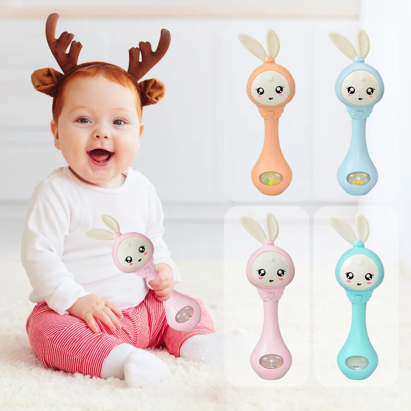 Baby Music gryzak grzechotka dla dziecka 0-12 edukacja mobilne łóżeczko dla dzieci dzwonek do łóżka noworodek wózek kołyska smoczek dla niemowląt