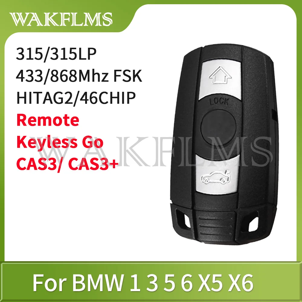 BMW Remote Key 3 Buttons 433MHz