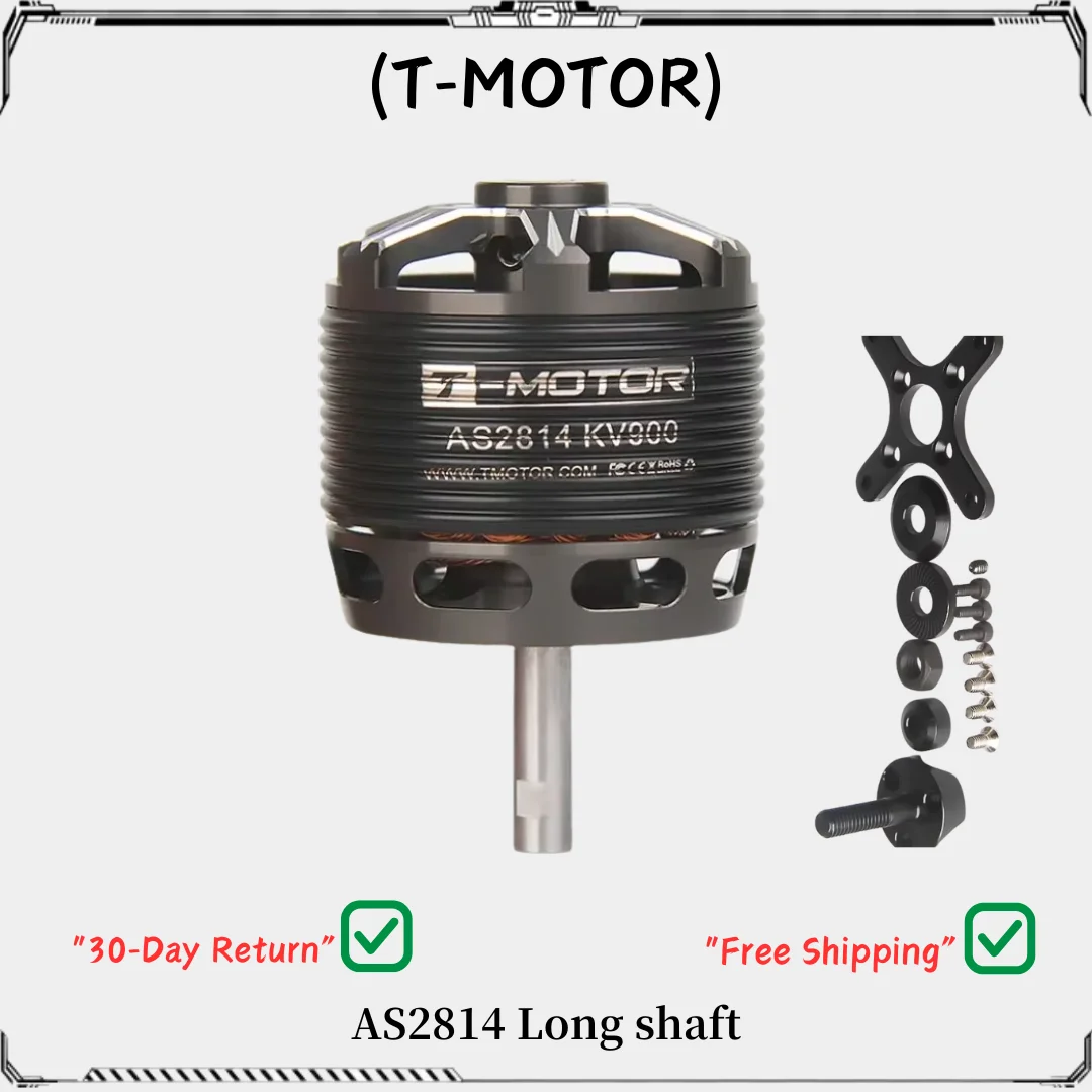 

T-Motor AS2814 Long Shaft Brushless Motor - 900KV/1050KV/1200KV/2000KV for 3-4S 20-30E 3D F3A Airplane
