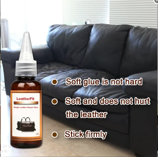 

30ml Leather Scratches Repair Glue Strong Glue Car Seat Sofa Leather Quickly Repair Tools Car Sofa Leather Maintenance Home