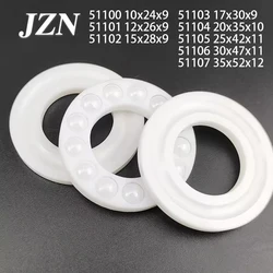 Flat thrust ball ceramic bearing 51100 51101 51102 51103 51104 51105 51106 51107 10x24x9 12x26x9 15x28x9 17x30x9 20x35x10 mm