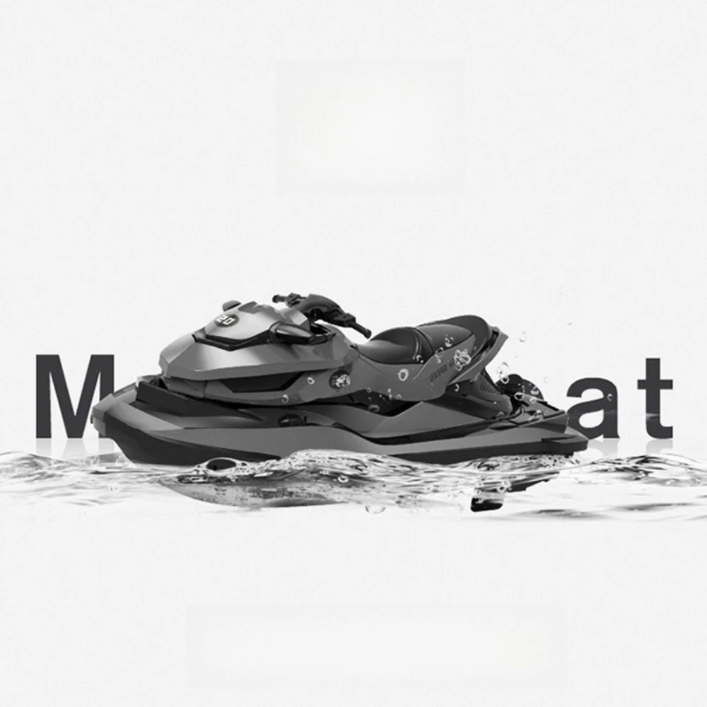 Waterproof 2.4G Remote Controlled Electric Speedboat Toy High Speed RC Racing Motorboat Rechargeable RC Boat Birthday Gift view 4